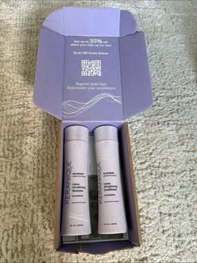 Keranique Rejuvenate Follicle Strengthening Shampoo & Conditioner Set - NWT